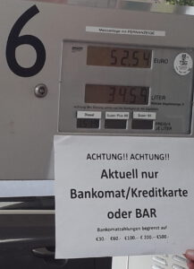 Beim Tanken